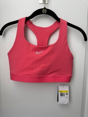 Nike Coral Pink Racerback Training Sports Bra